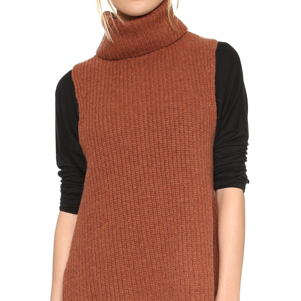 Free People Burnt Orange Sweater